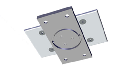 Pass and Seymour Pivot Base Aluminum Mounting Bracket For 1200/1400 Series Cable Reels (1214PVB)