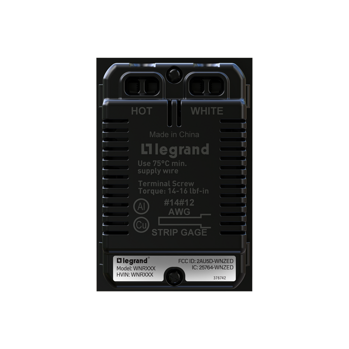 Pass and Seymour Adorne Netatmo Wired Remote Smart Dimmer White (WNAL64W1)