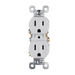 Pass and Seymour Receptacle Tamper-Resistant 15A 125V Back Wire CCA Gray (3232TREXGRY)