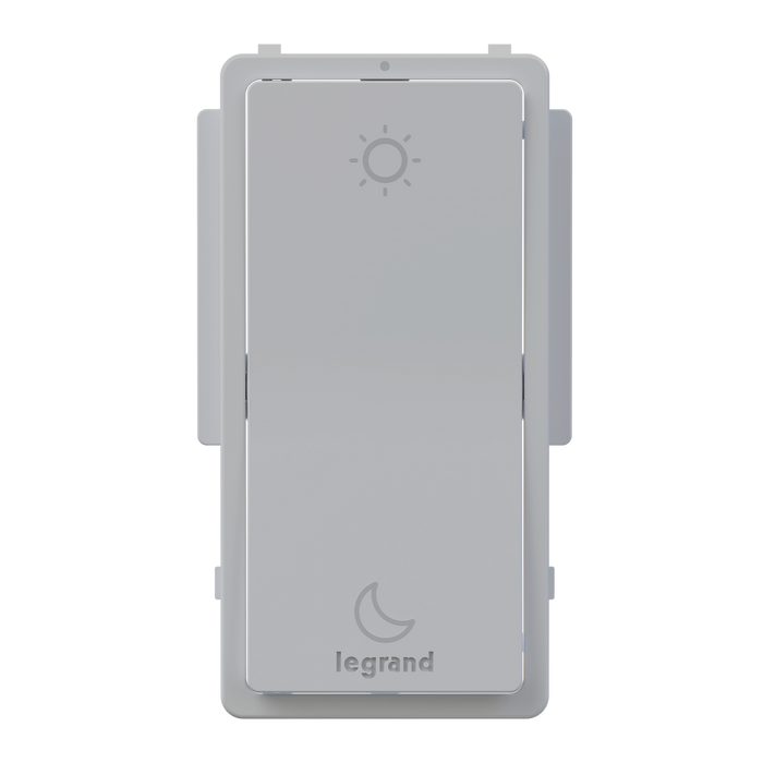 Pass and Seymour Radiant Smart Wake/Sleep Switch Color Change Kit Gray (WNRL43CKITGRY)