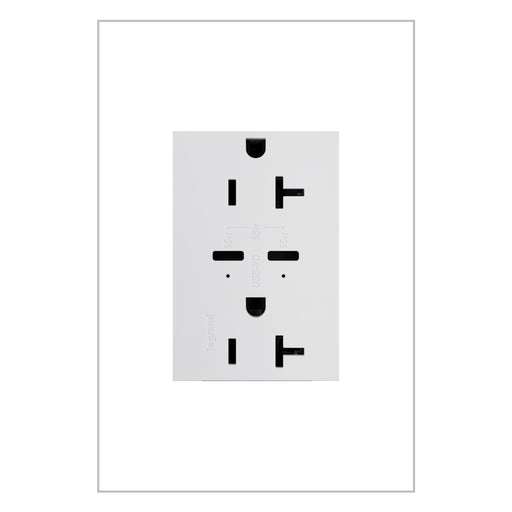 Pass and Seymour Adorne 65W USB Outlet Plus-Size Type C 20A Tamper-Resistant White (ARTRUSB20PD65W4)