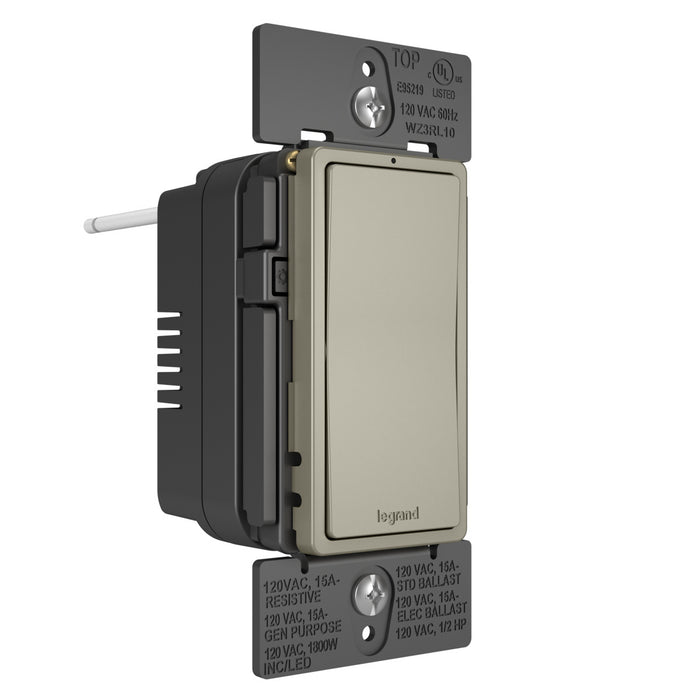 Pass and Seymour Radiant Smart Switch Zigbee 3.0 Nickel (WZ3RL10NI)