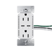 Pass and Seymour Radiant 65W Power Delivery USB Outlet Tamper-Resistant Duplex 15A White (R26USBPD65W)