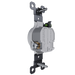 Pass and Seymour Trademaster Residential 20A Single Receptacle White (TR53201W)