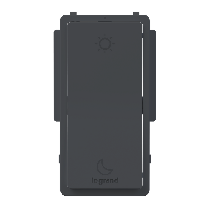 Pass and Seymour Radiant Smart Wake/Sleep Switch Color Change Kit Graphite (WNRL43CKITG)