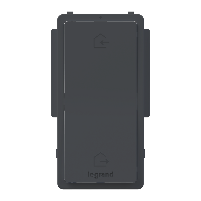 Pass and Seymour Radiant Smart Home/Away Switch Color Change Kit Graphite (WNRL33CKITG)