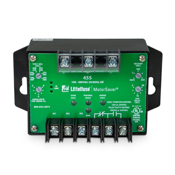 Littelfuse 3-Phase Line-Load Voltage Monitor (455)