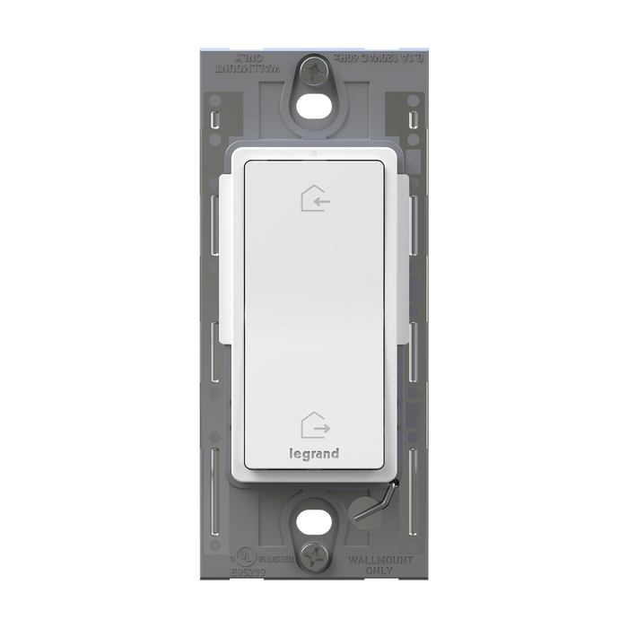 Pass and Seymour Radiant Wired Home/Away Smart Switch Netatmo White (WNRL34WH)