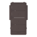 Pass and Seymour Radiant 4-Button Smart Scene Controller Color Change Kit Dark Bronze (WNRCB40CKITDB)