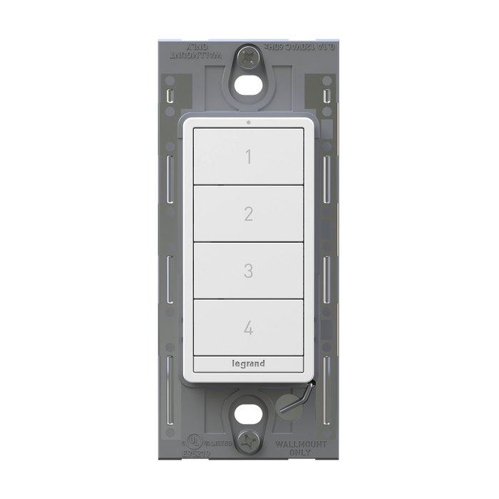 Pass and Seymour Radiant Netatmo Wired Smart Scene Controller White (WNRCB46WH)