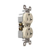Pass and Seymour Tamper-Resistant Duplex Receptacle 20A 125V Self-Grounding Light Almond (3232TR20SLA)
