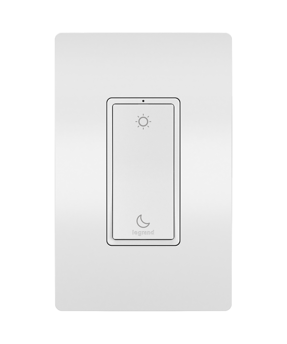 Pass and Seymour Radiant Netatmo Wired Wake/Sleep Smart Switch White (WNRL44WH)