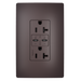 Pass and Seymour 65W Power Delivery USB Outlet Type C Tamper-Resistant Duplex 20A Brown (TR20USBPD65)