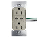 Pass and Seymour Radiant 65W USB Outlet Type C 15A Tamper-Resistant Nickel (R26USBPD65NICC6)