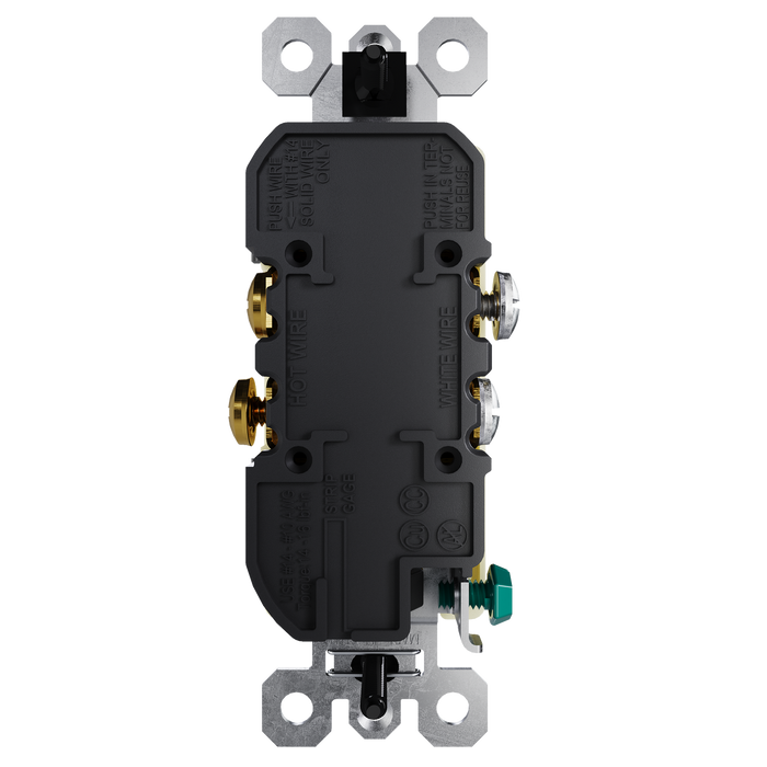 Pass and Seymour Radiant 15A 125V External Pressure Plated Outlet Tamper-Resistant Weather-Resistant Light Almond (885TREXWRLA)