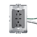 Pass and Seymour Adorne 65W USB Outlet Plus-Size Type C 20A Tamper-Resistant Magnesium (ARTRUSB20PD65M4)