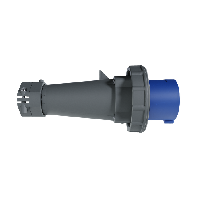 Pass and Seymour Pin And Sleeve Plug 4-Wire 60A 3-Phase 250V Cord Clamp (LE460P9W)