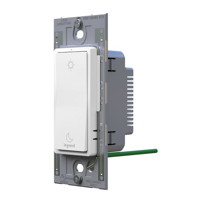 Pass and Seymour Radiant Netatmo Wired Wake/Sleep Smart Switch White (WNRL44WH)