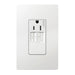 Pass and Seymour Radiant Self-Test Tamper-Resistant Single Appliance GFCI Receptacle 15A125V White (1597TRSGLAPLW)