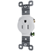 Pass and Seymour Trademaster Residential 15A Single Receptacle White (TR52151W)