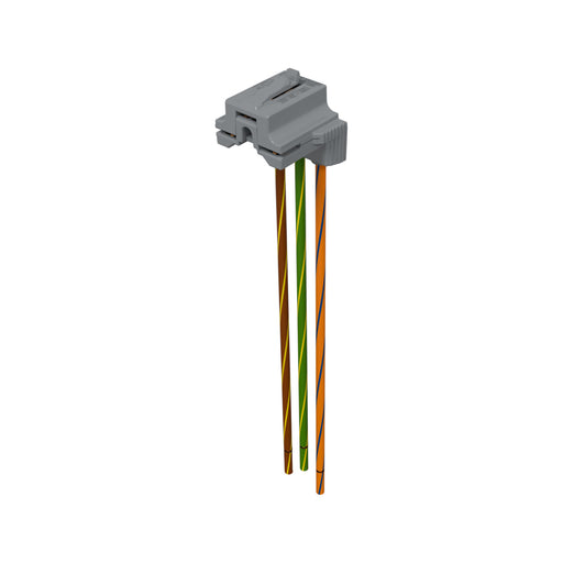 Pass and Seymour Plugtail Connector #12 6 Inch XHHW-2 Brown/Yellow Orange/Black Green/Yellow (PTRA6STRX21)