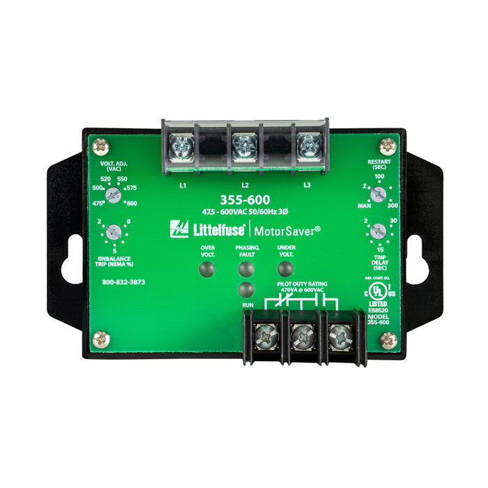 Littelfuse 3-Phase Voltage Monitor 475-600V AD (355600)