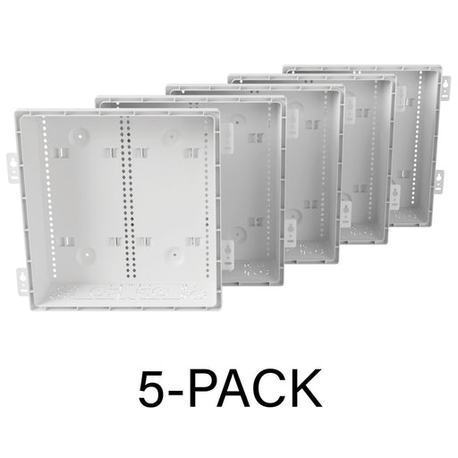 Pass and Seymour Plastic 15 Inch Enclosure--Enclosure Only 5-Pack (ENP15805DNA)