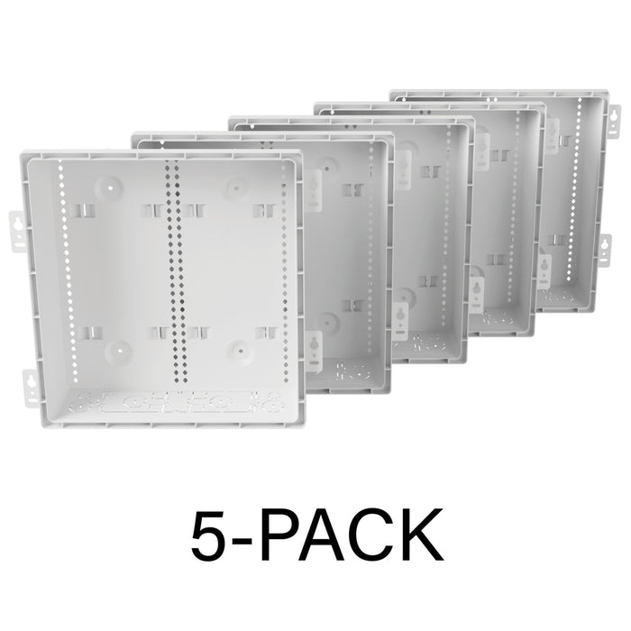 Pass and Seymour Plastic 15 Inch Enclosure--Enclosure Only 5-Pack (ENP15805DNA)