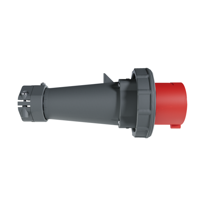Pass and Seymour Pin And Sleeve Plug 4-Wire 60A 480V Cord Clamp (LE460P7W)