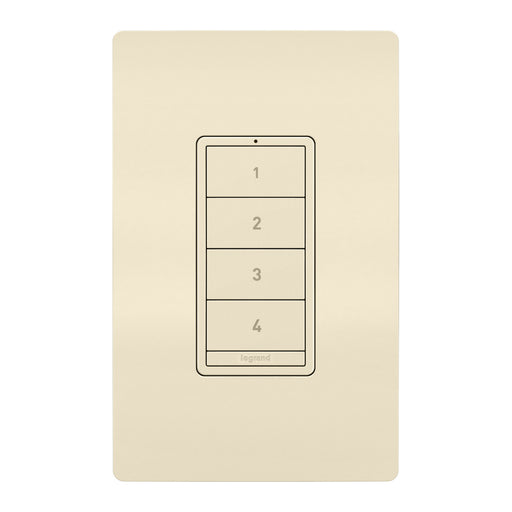 Pass and Seymour Radiant Netatmo Wireless Smart Scene Switch Light Almond (WNRCB40LA)