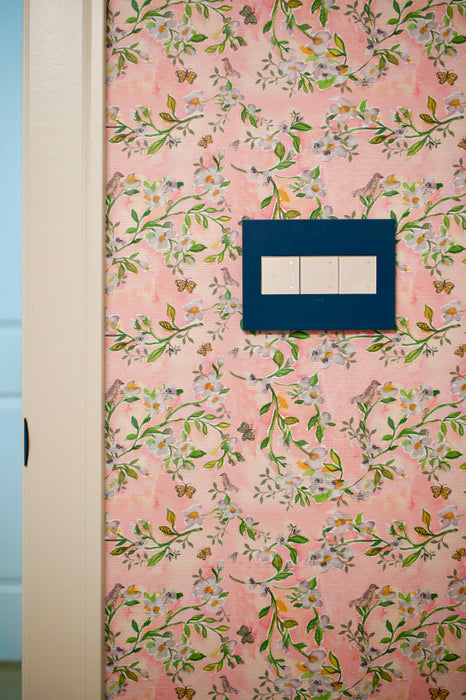 Pass and Seymour Adorne Screwless Wall Plate Painted Plastic 3-Gang Mystic (AWP3GMY)