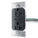 Pass and Seymour 65W Power Delivery USB Outlet Type C Tamper-Resistant Duplex 20A Graphite (TR20USBPD65G)