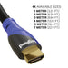 Pass and Seymour 4K Premium Certified HDMI Cable 3 Meter [9.84 Foot] (AC4K5MBKV1)