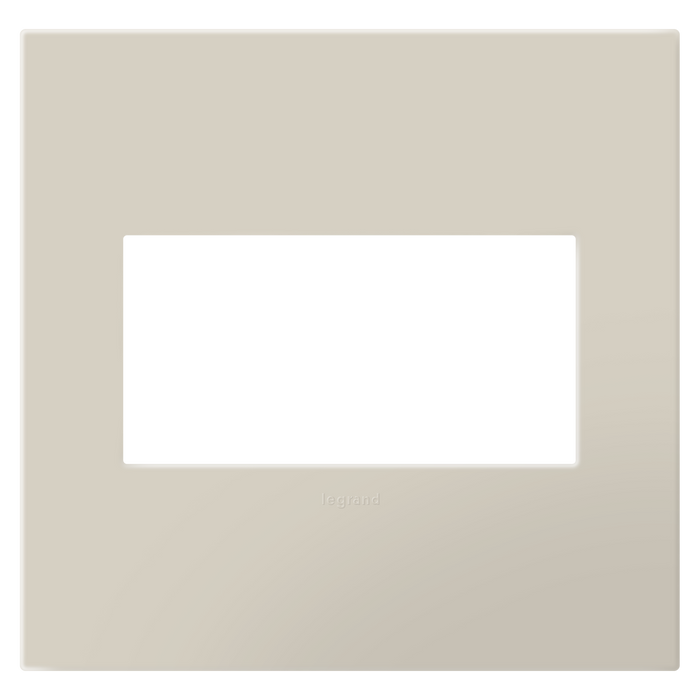 Pass and Seymour Adorne Screwless Wall Plate Painted Plastic 2-Gang Peachy (AWP2GPY)