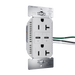 Pass and Seymour 65W Power Delivery USB Outlet Type C Tamper-Resistant Duplex 20A Gray (TR20USBPD65GRY)