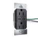 Pass and Seymour Radiant 65W Power Delivery USB Outlet Tamper-Resistant Duplex 15A Black (R26USBPD65BK)