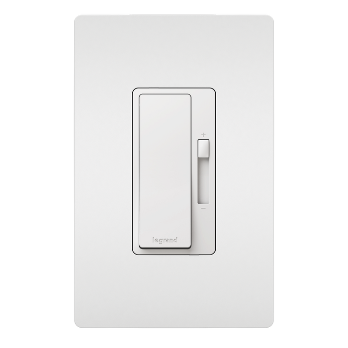 Pass and Seymour Radiant LED Dimmer 150W Single Pole 3-Way White (RHL153PW)