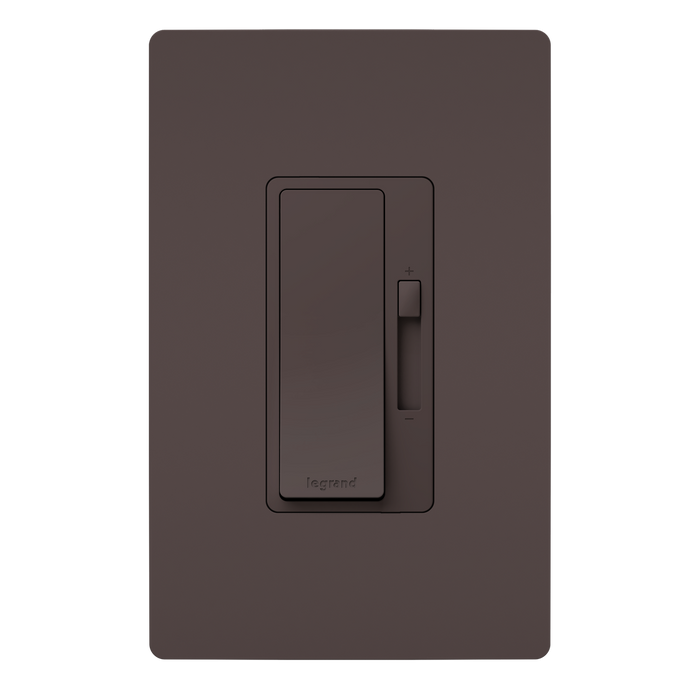 Pass and Seymour Radiant LED Dimmer 150W Single Pole 3-Way Brown (RHL153P)