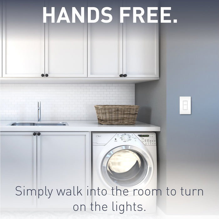 Pass and Seymour Radiant Occupancy Sensor 2-Wire 600W White (RRW600UW)