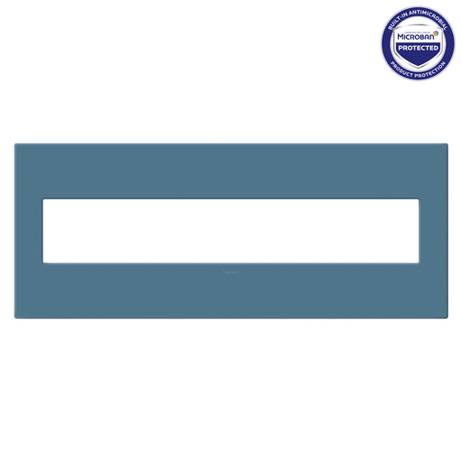 Pass and Seymour Adorne Screwless Wall Plate Painted Plastic 6-Gang Mystic (AWP6GMY)