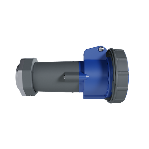 Pass and Seymour Pin And Sleeve Connector 4-Wire 30A 3-Phase 250V 1/2 Inch NPT Liquid-Tight Fitting (LE430C9WNPT5A)