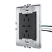 Pass and Seymour Adorne 65W USB Outlet Plus-Size Type C 15A Tamper-Resistant Graphite (ARTRUSB15PD65G4)