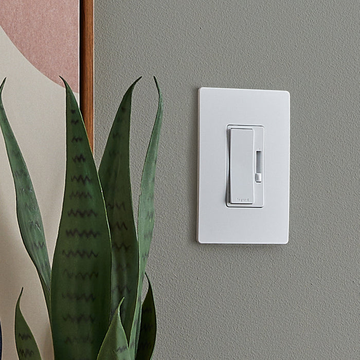 Pass and Seymour Radiant LED Dimmer 150W Single Pole 3-Way White (RHL153PW)