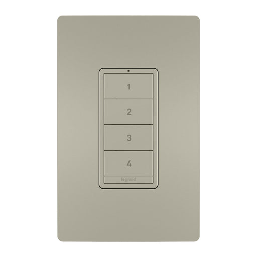 Pass and Seymour Radiant Netatmo Wireless Smart Scene Switch Nickel (WNRCB40NI)