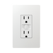 Pass and Seymour Radiant Smart 15A Receptacle With Wi-Fi Matter-Enabled White (WWMRR15WH)