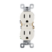 Pass and Seymour Receptacle Tamper-Resistant 15A 125V Back Wire CCA Light Almond (3232TREXLA)
