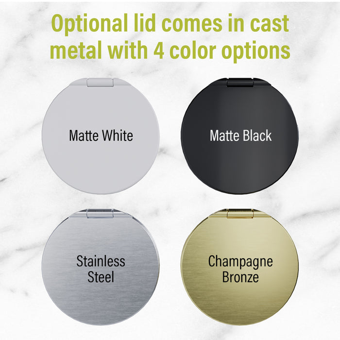 Pass and Seymour Kitchen Countertop Outlet Lid Champagne Bronze (CP498LCB)