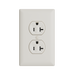 Pass and Seymour Powerhold Duplex Receptacle 20A/125V Light Almond (TR20DVSLA)