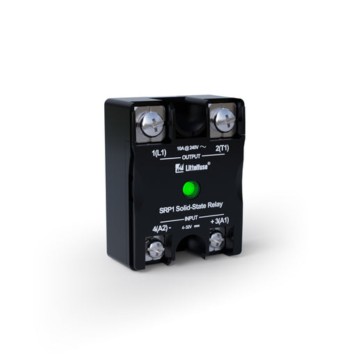 Littelfuse Solid State Relay Panel 1X50A/600Vac RN DC In IP00 (SRP1-CBDRH-050NW-N)