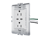 Pass and Seymour Adorne 65W USB Outlet Plus-Size Type C 15A Tamper-Resistant White (ARTRUSB15PD65W4)